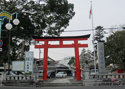 玉前神社 一の鳥居
